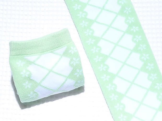 Secret Shop Lace Up Sweet Lolita Socks